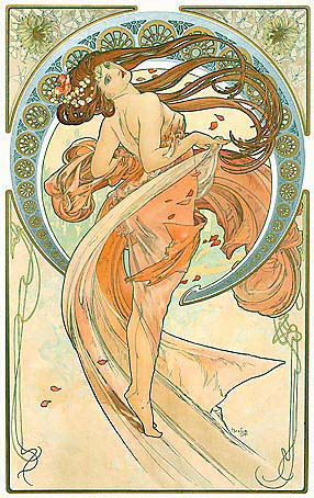 ミュシャを楽しむために：四芸術,詩,絵画,音楽,ダンス