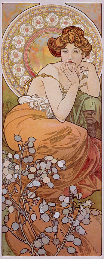 ミュシャを楽しむために：四つの宝石