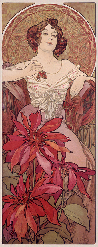 ミュシャを楽しむために：四つの宝石