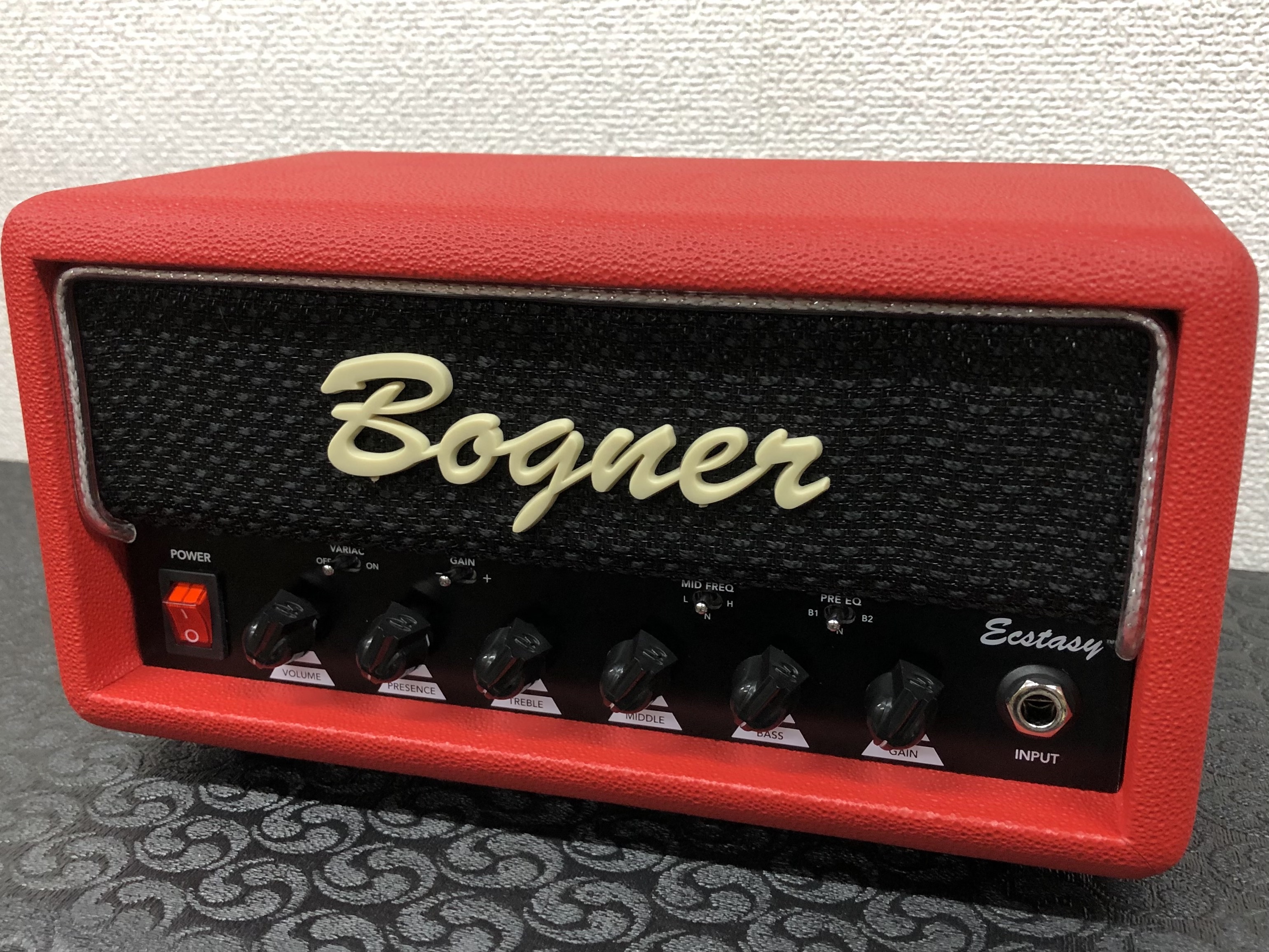新製品情報】Bogner Ecstasy Mini ミニアンプ ヘッド | Musette Japan