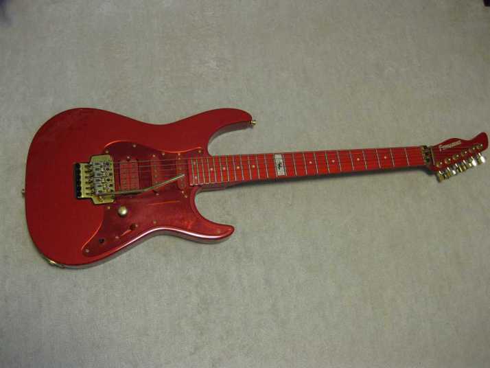 Fernandes Strat L'Arc～en～Ciel Ken Model Red