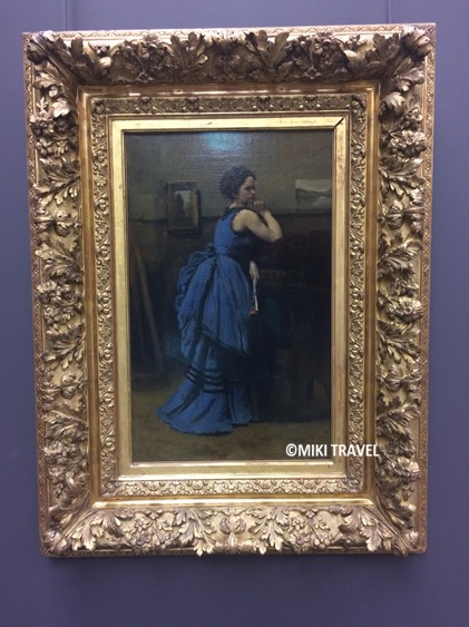 みゅう]パリ 美術コラム 『青衣の女』カミーユ・コロー みゅうパリ