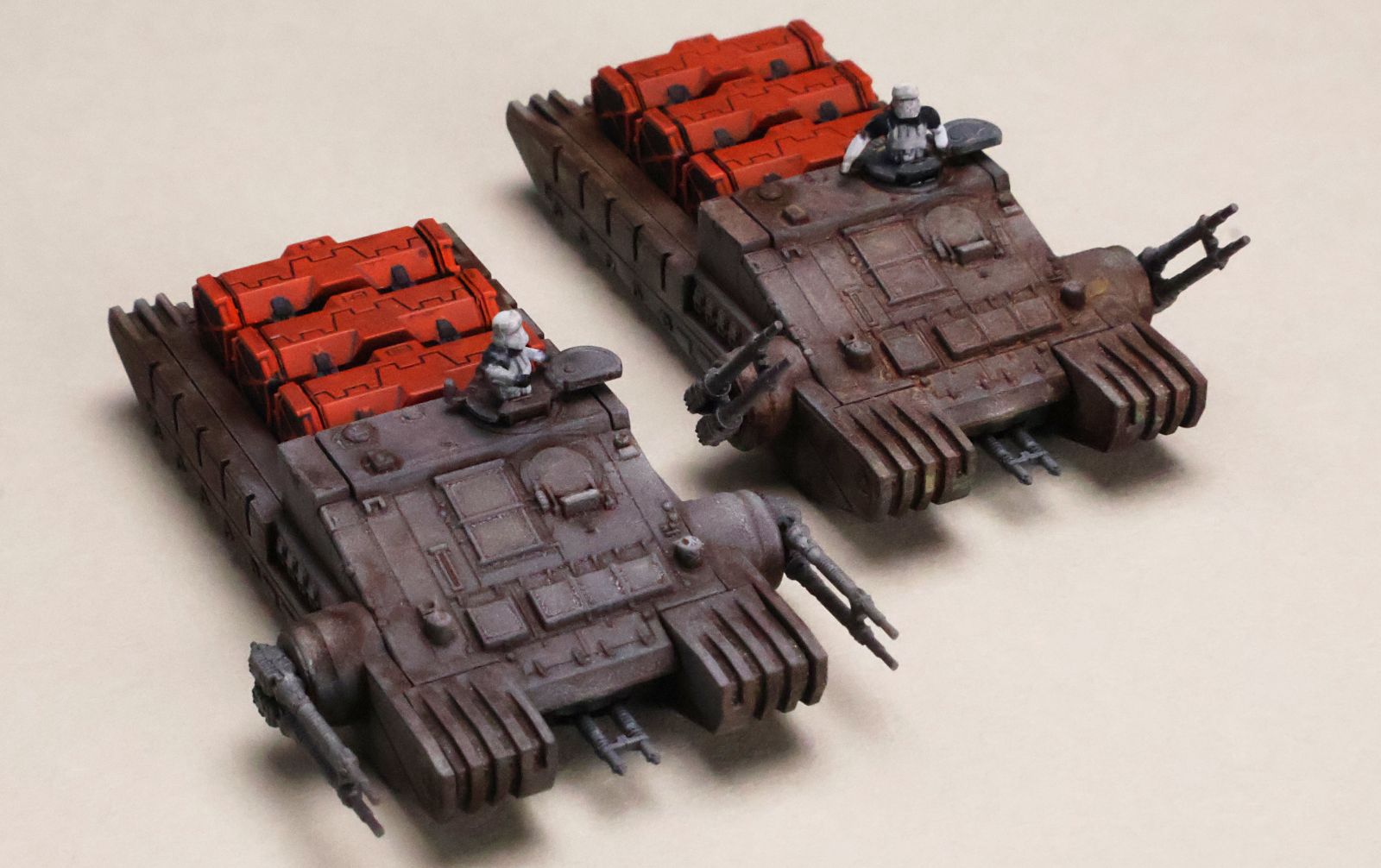 バンダイ インペリアル・コンバット・アサルト・タンク制作記