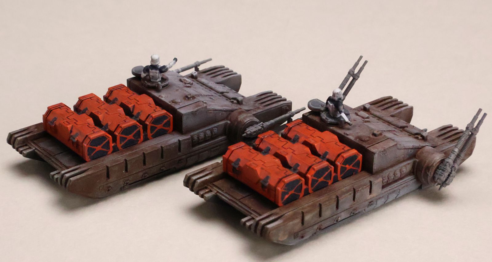 バンダイ インペリアル・コンバット・アサルト・タンク制作記