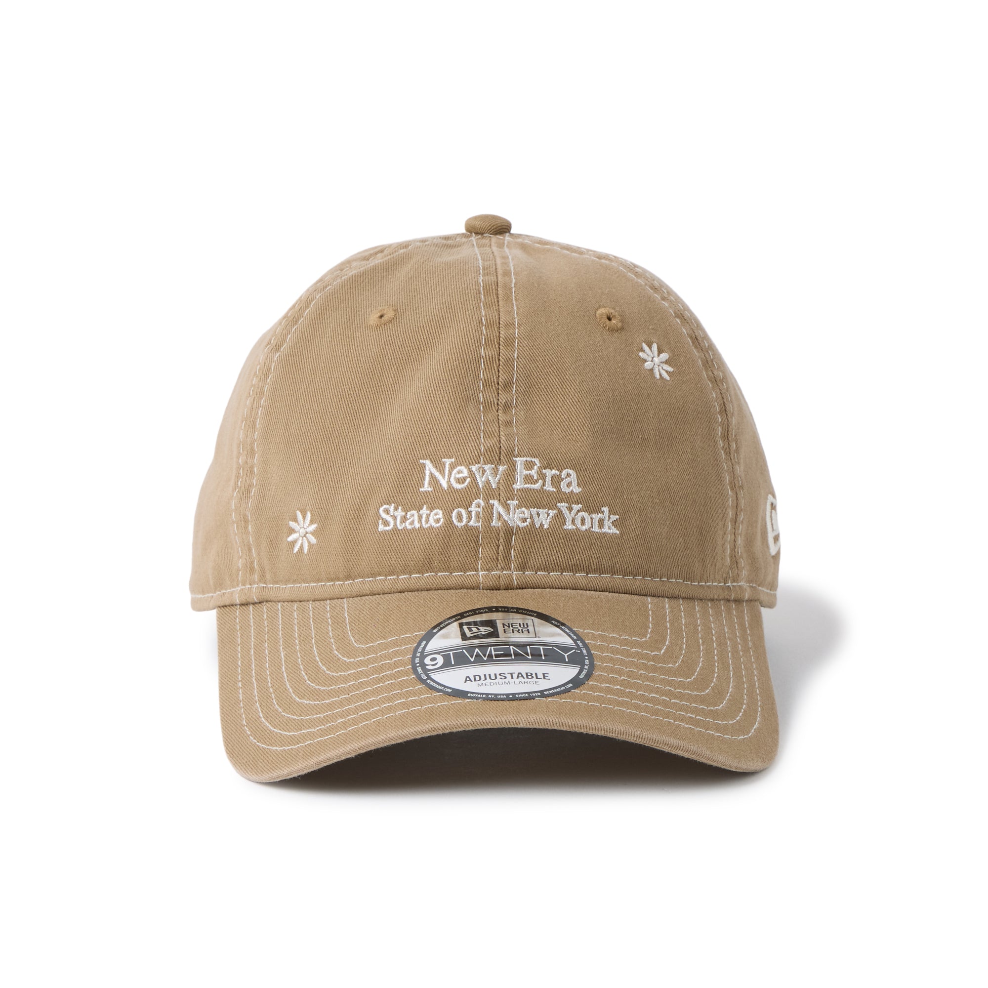 9TWENTY Flower Embroidery カーキ | ニューエラオンラインストア