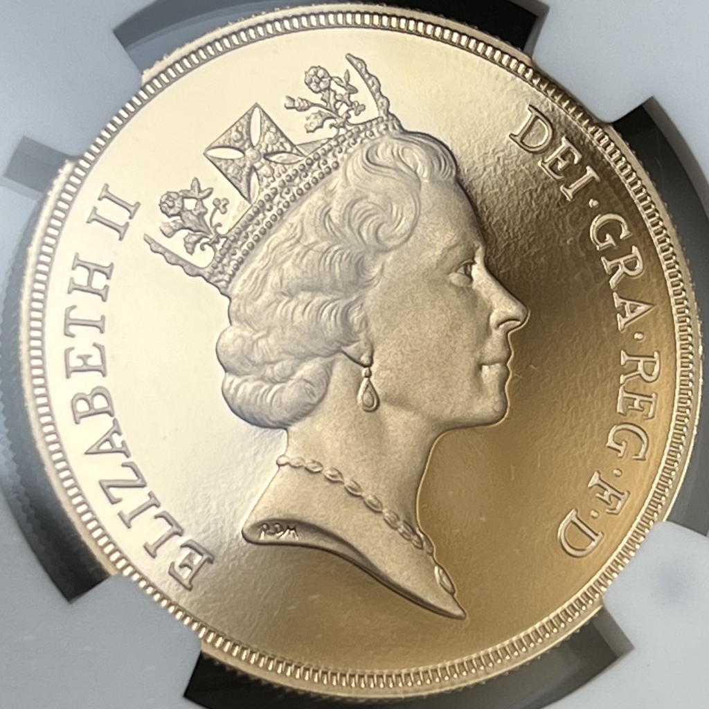 ◇極上品◇【最高鑑定】1994 イギリス ミドルエリザベス Gold Proof