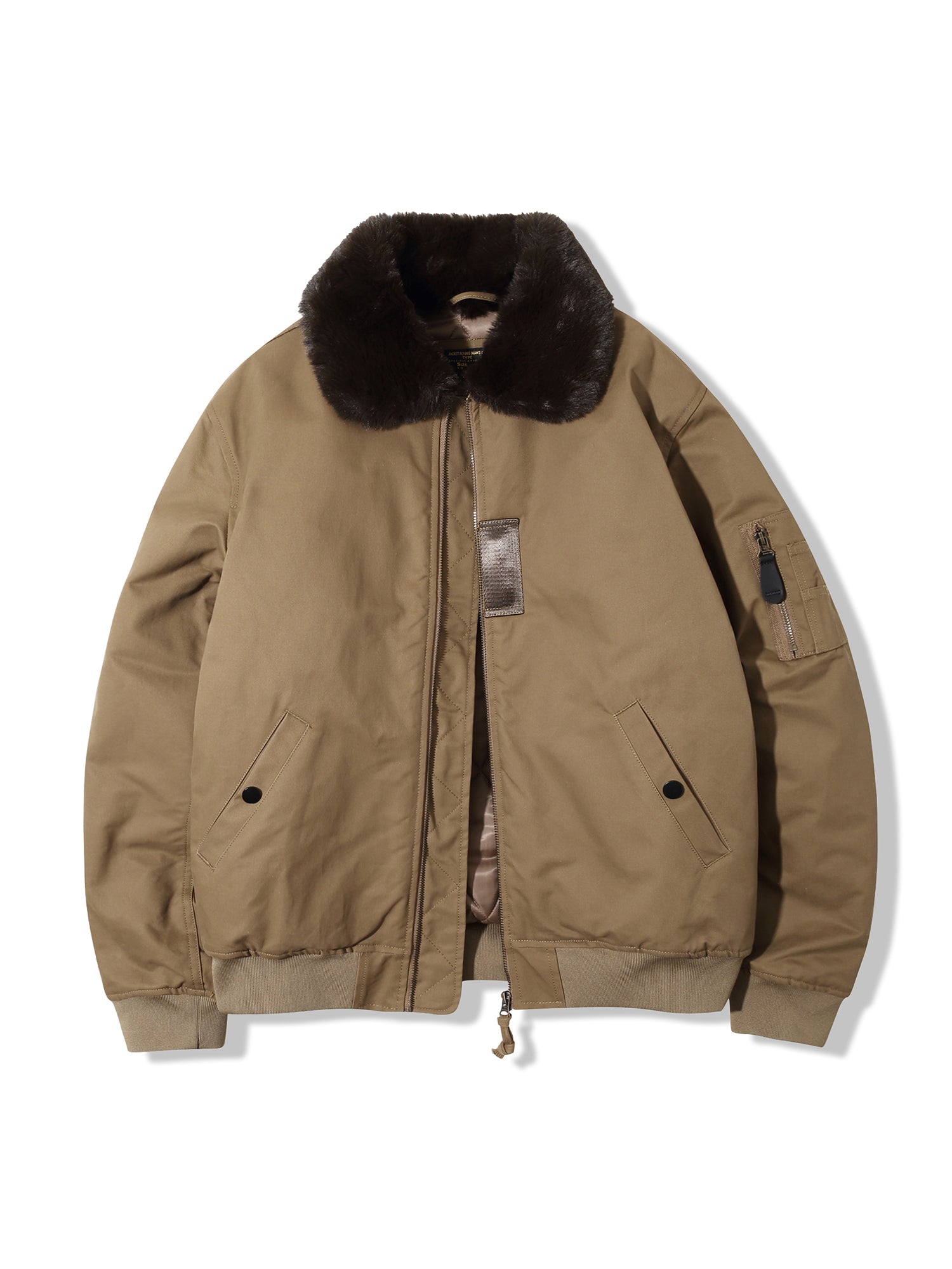 NORMEN 米軍 B-15 フライトジャケット メンズ 男性 B15 ミリタリー