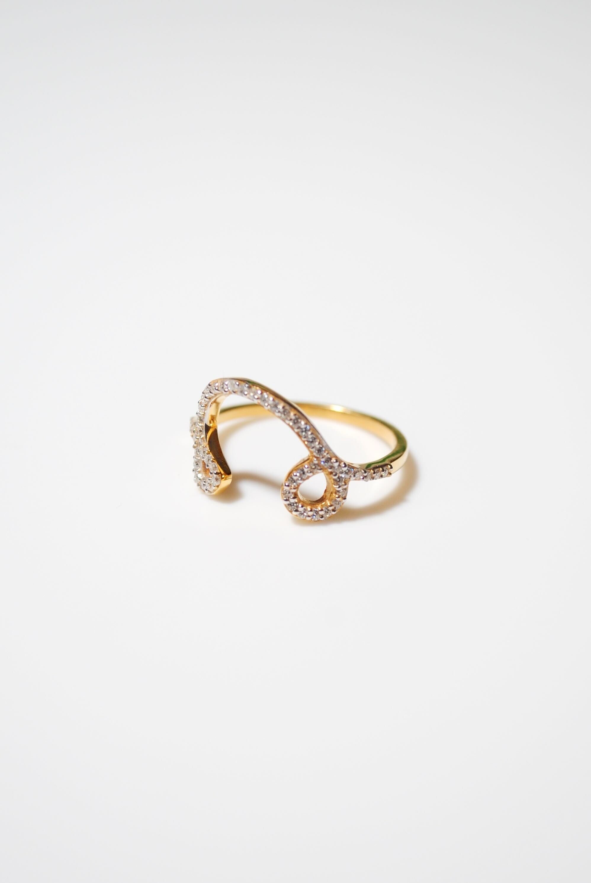 モアサナイト/gold) drawing ring ODR153000 | ödül