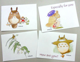 トトロのメッセージカード｜NGOグッズ ｜自然保護支援の通販 狼森