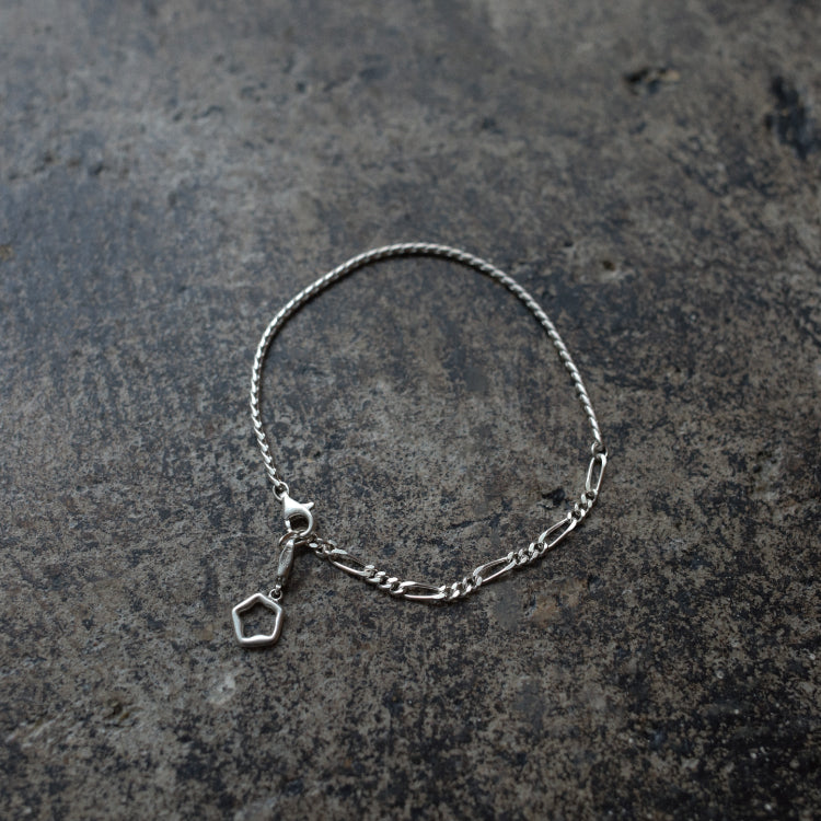 シェードコンビチェーンブレスレット SV-M