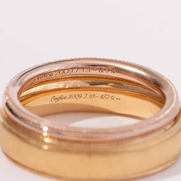 リング専用/刻印注文ページ【カスタマイズ】｜【オレフィーチェ】Orefice