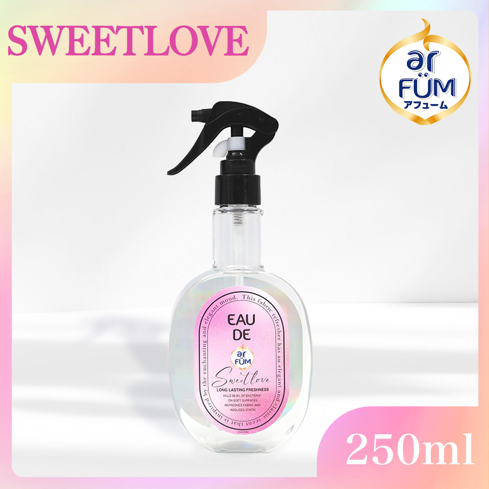250ml】arFUM(アフューム) ファブリックスプレー Sweet Love 消臭効果
