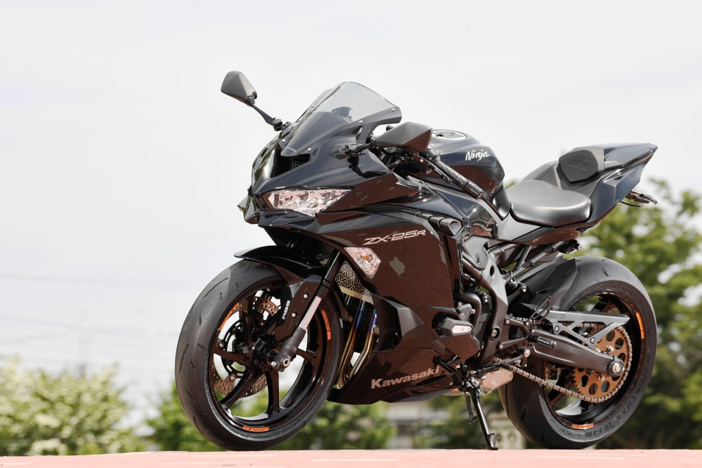 Ninja ZX-25R用 PIEGA アルミ5本スポーク鍛造ホイール | OZ MOTORBIKE