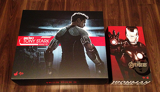 ホットトイズ「アイアンマン3 トニー・スターク 開発作業版」 が届き
