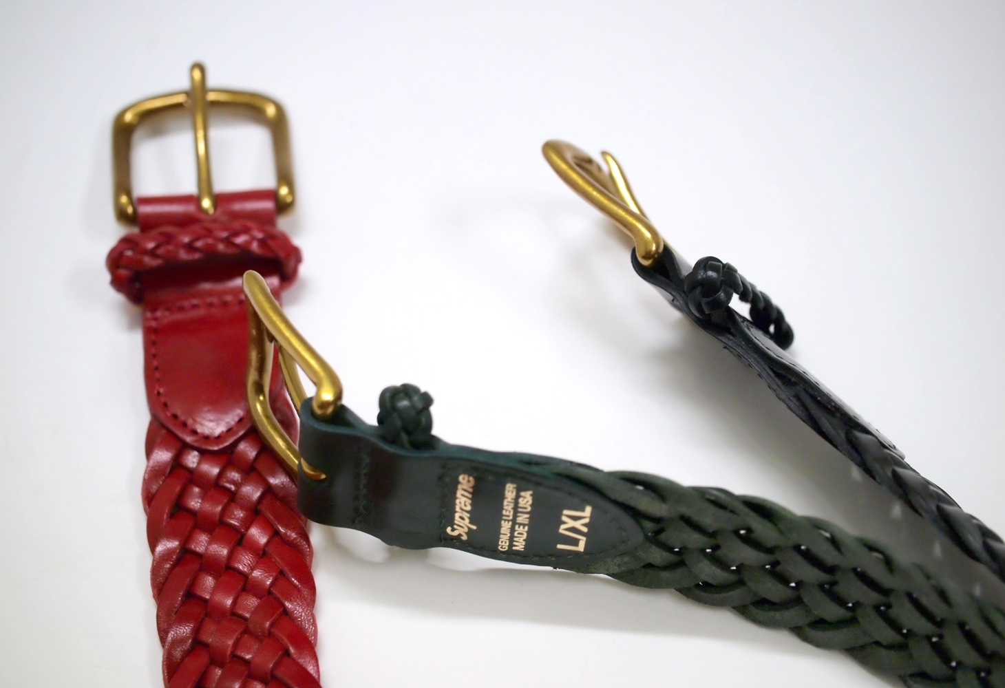 Supreme - Braided Leather Belt - ParkSIDER