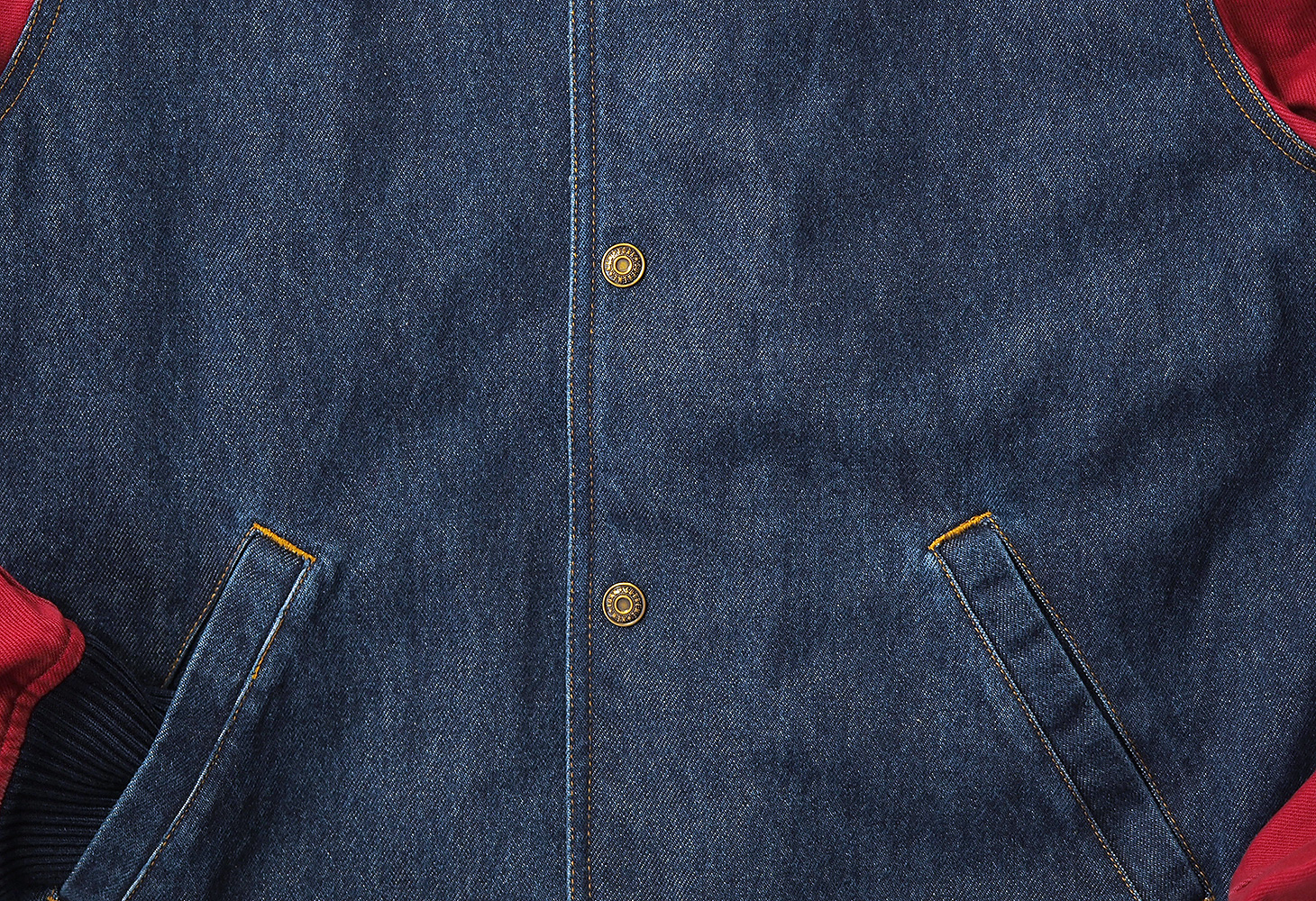 Supreme - Denim Twill Varsity Jacket - ParkSIDER