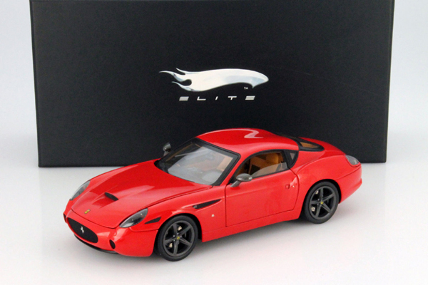 Hot Wheels Super Elite Ferrari 575 GTZ Zagato Red 1:18th Scale