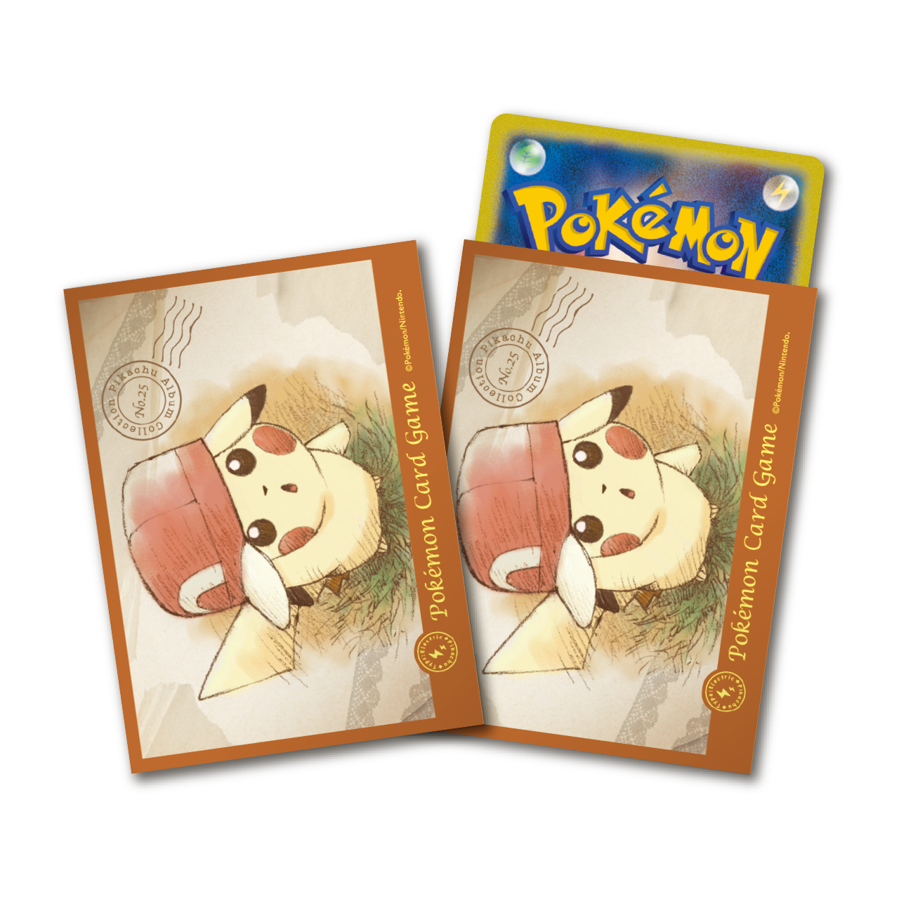 ぼうしをかぶったピカチュウのデッキシールドが6種類登場！ | ポケモン