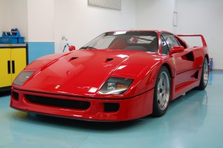 フェラーリF40ガラスコーティング画像 | ガラスコーティングの