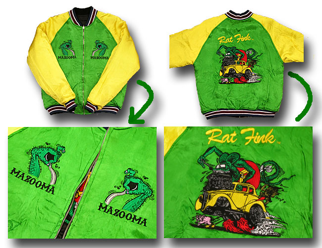 ラットフィンク(RAT FINK) ＞ アパレル ＞ ラットフィンクスカジャン
