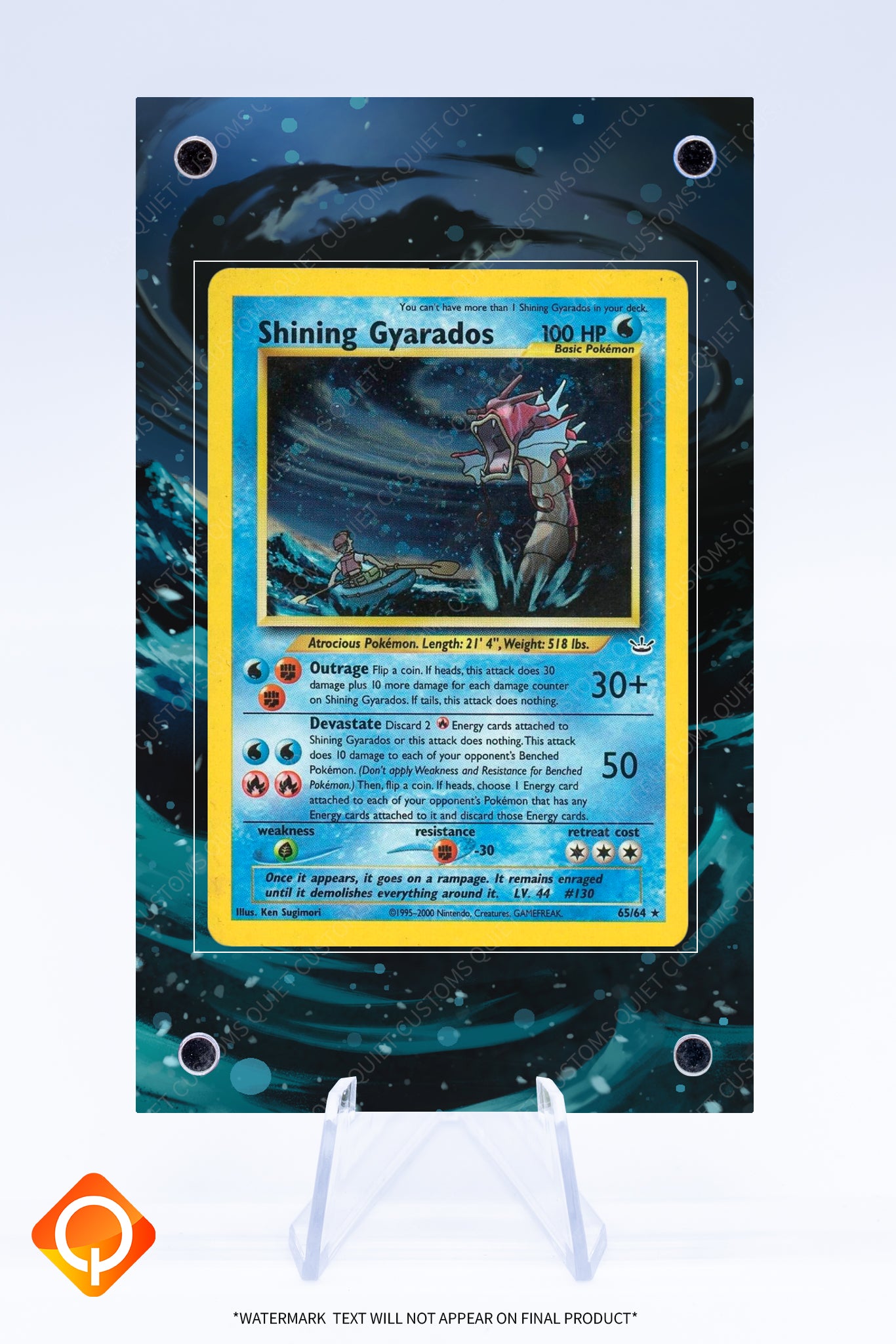 Gyarados 65 (Shining) Case | Art Guard (Ungraded)