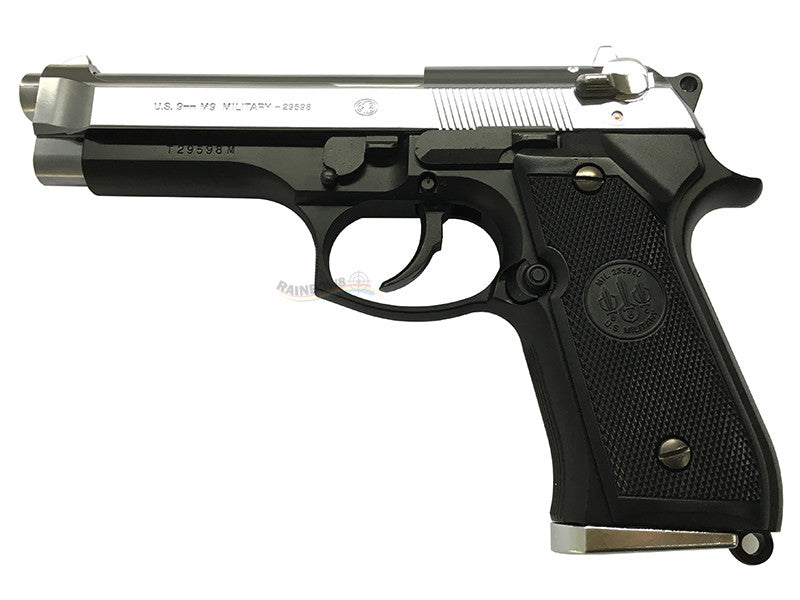 Tokyo Marui M92FS (Silver Slide) GBB Pistol – Rainbow 8
