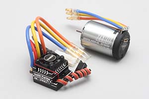 ヨコモ BL-PRO3＋Turbo ZERO ブラシレスコンボ (ガンメタカラー) 10.5T