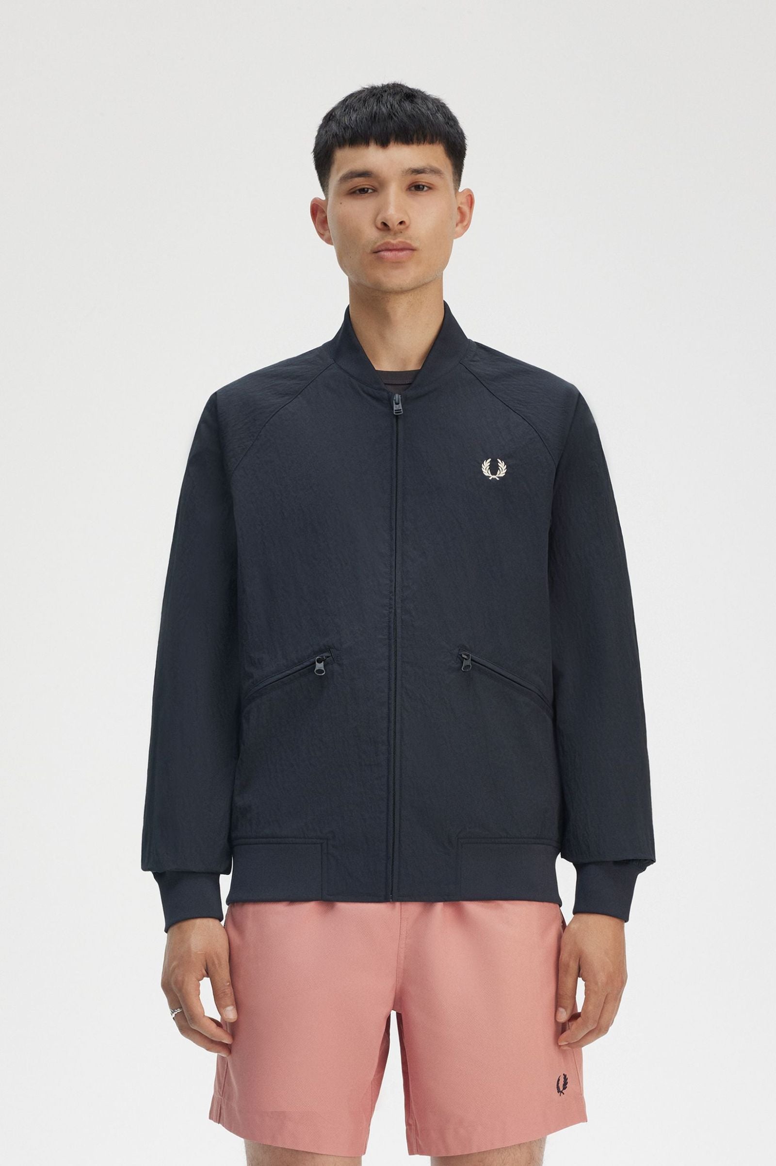 Textured Tennis Bomber – Ray Rickburn