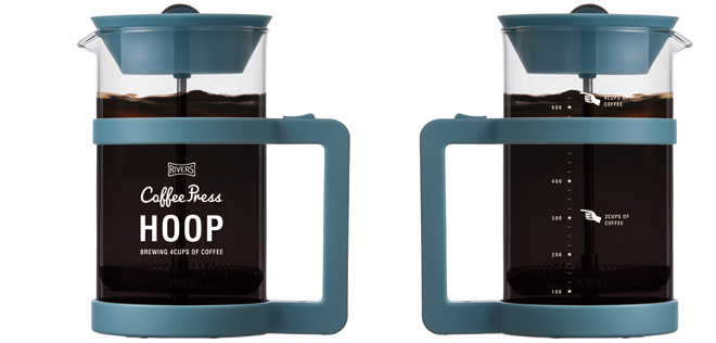 新製品紹介1：コーヒープレス フープ – Rivers