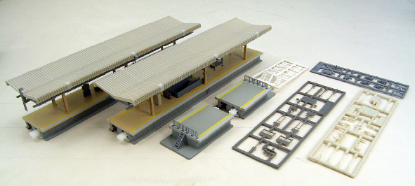 鉄道模型専門店 【近郊形島式ホームセット （ストラクチャー） 】N