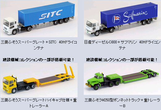 鉄道模型専門店 ザ・トレーラーコレクション 第4弾（TOMYTEC
