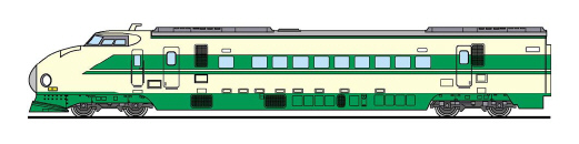 鉄道模型専門店 通販 新幹線200系0番台・ピンストライプ セット