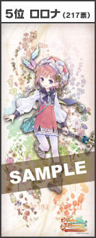 メルルのアトリエ等身大タオル制作企画「投票結果＆予約開始！」