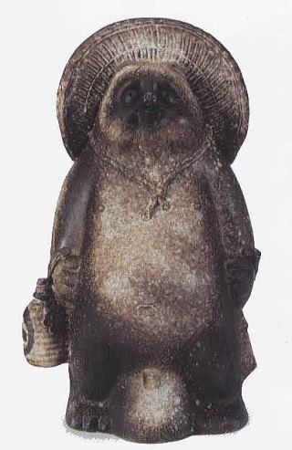 信楽焼 狸 大物たぬき たぬきのオリジナルも製造できます 石膏型の変更