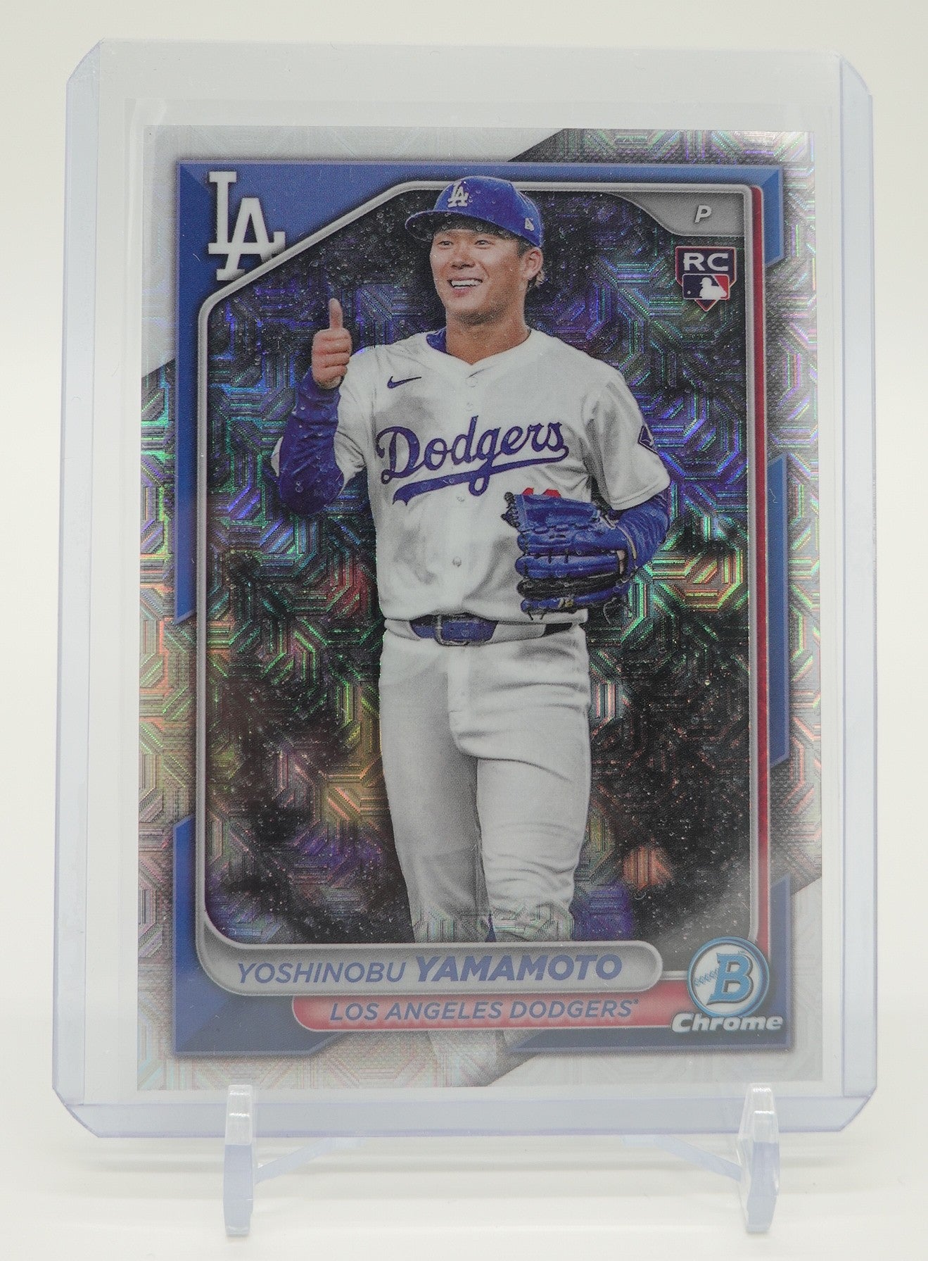 山本由伸 ルーキーカード Mojoリフラクター Image Variationパラレル