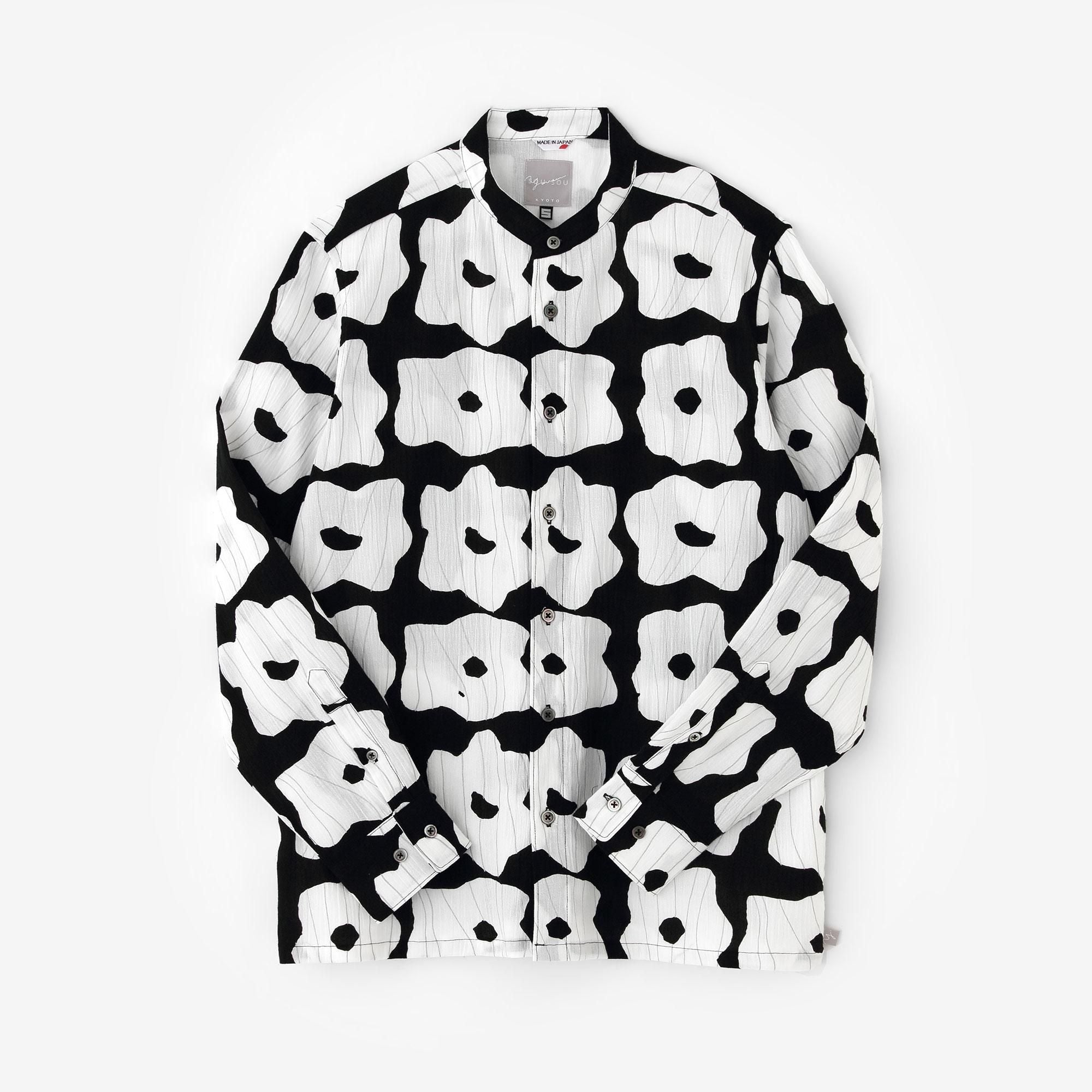 3月17日頃発送予定】高島縮 20/20 スタンドカラーシャツSP 2.0／ゆらり