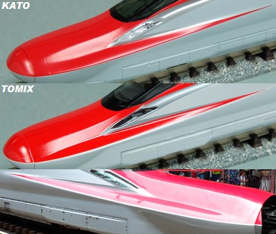 比較レビュー2 塗装印刷・灯火類・床下・連結部