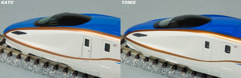 E7系北陸新幹線 簡易比較レビュー