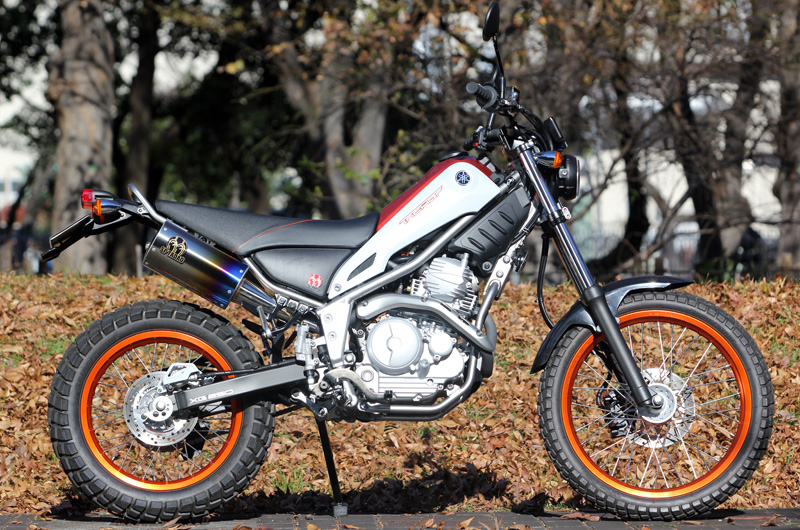 2018トリッカー｜POWERBOX マフラー チタンブルー (適合型式：2BK