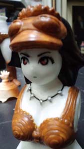 古代少女ドグちゃんソフビ