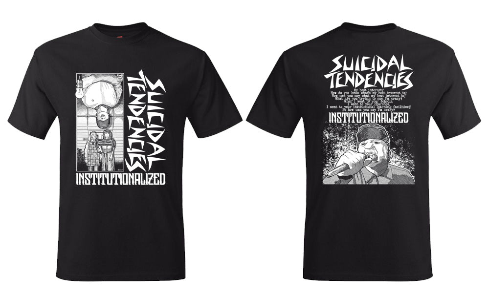 Suicidal Tendencies Institutionalized T-Shirt – Suicidal