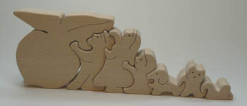 でこぼこ工房 おはなし組木 おおきなかぶ おはなしパズル シーソー