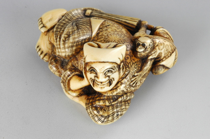 第29回 幸せづくしの根付、吉長の猿回し