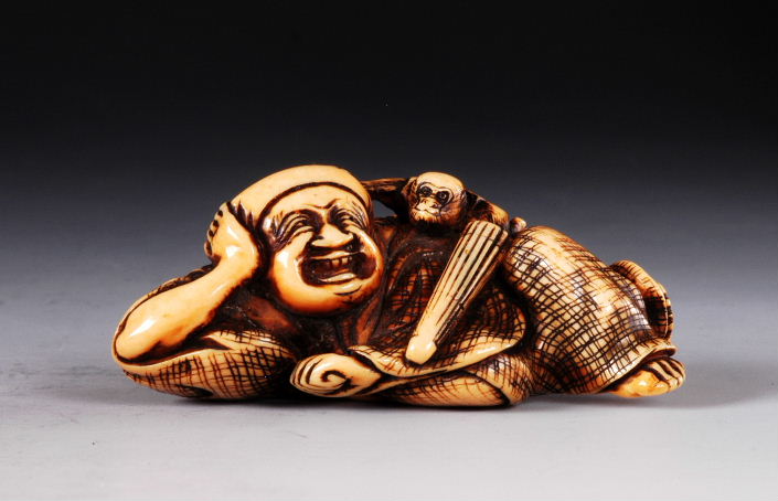 第29回 幸せづくしの根付、吉長の猿回し