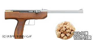 射的銃・射的・コルク弾・射的銃ナカヤゴ－ルド(テレビ放映)・(有)ナカヤ