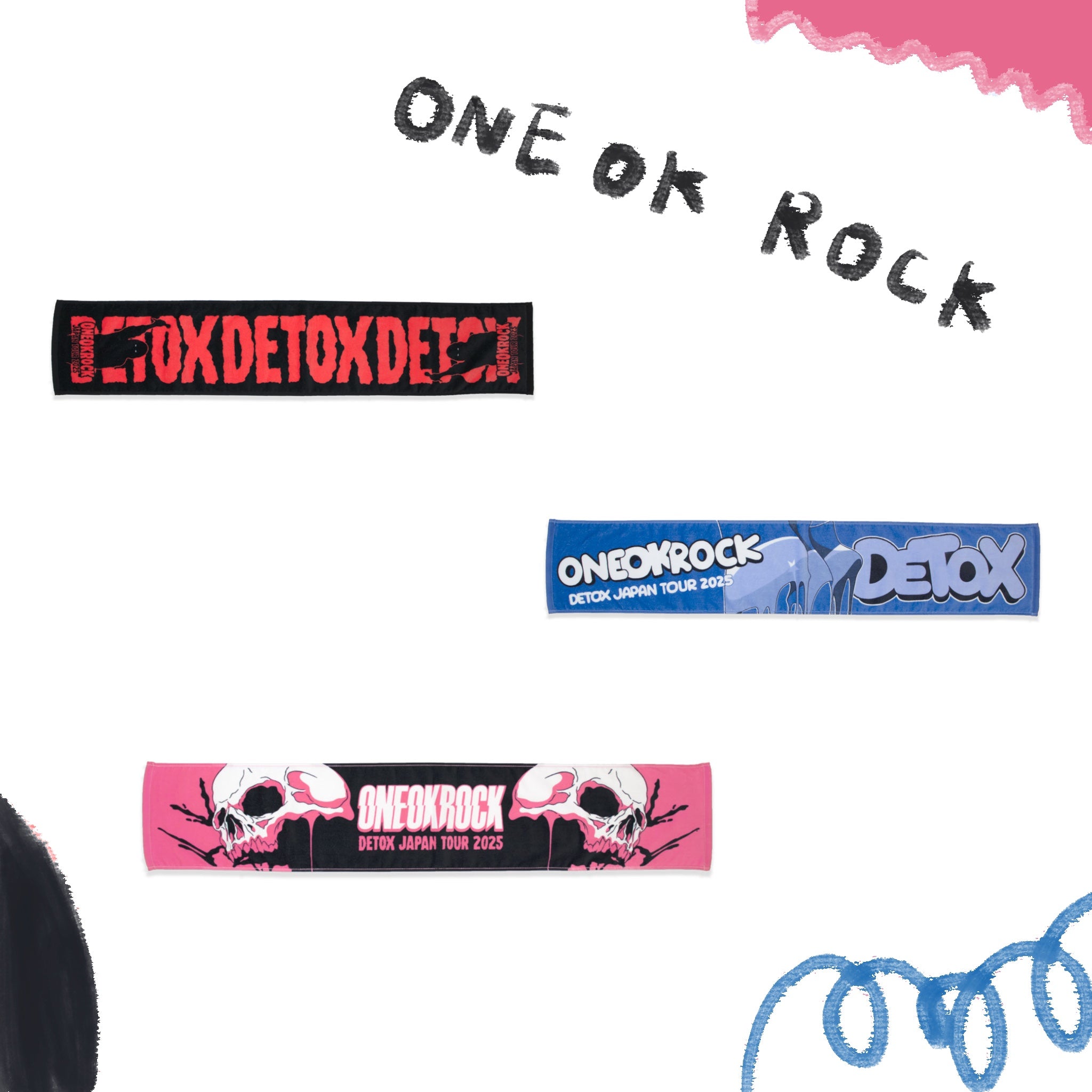 📽️ ONE OK ROCK - 2025 DETOX JAPAN - 毛巾♪︎ - 【長期預購-12月