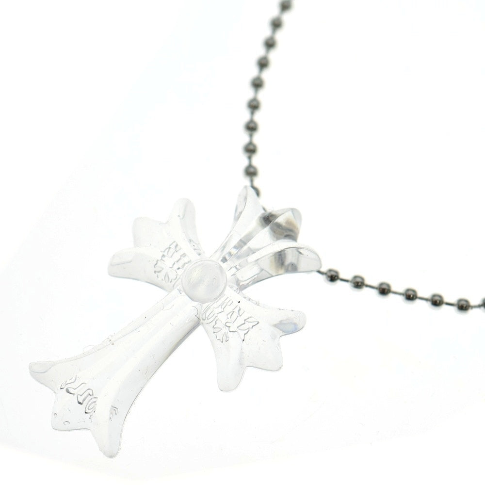 もうすぐ終了 CHROME HEARTSシリコン ラバーネックレス クリア CHROME