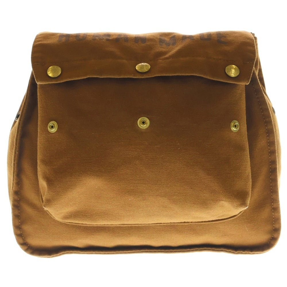 HUMAN MADE(ヒューマンメイド) 24AW GAME BAG ロゴプリント コットン
