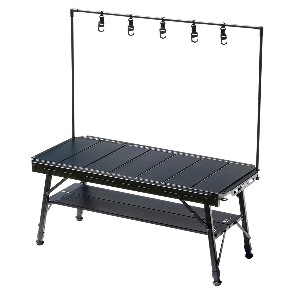 WAQ MULTI IRON TABLE パネル式アイアンテーブル 折りたたみ式 【送料