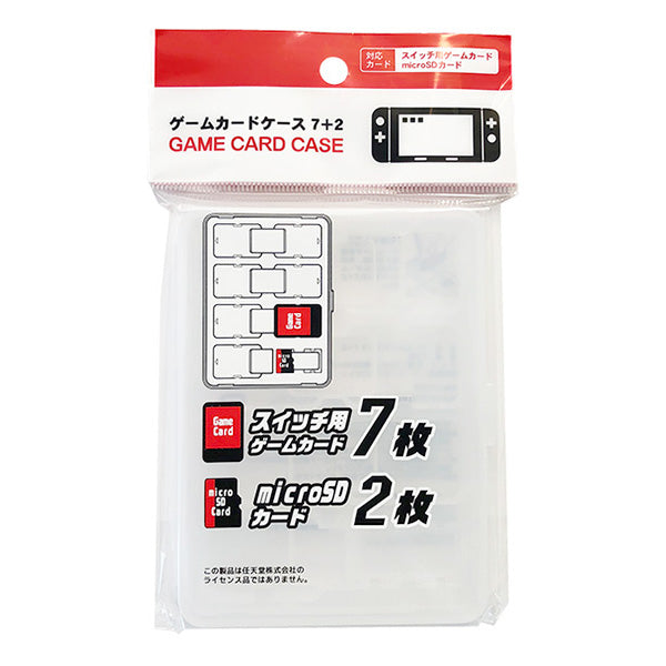まとめ買い】任天堂スイッチゲームカード microSDカード ケース7+2